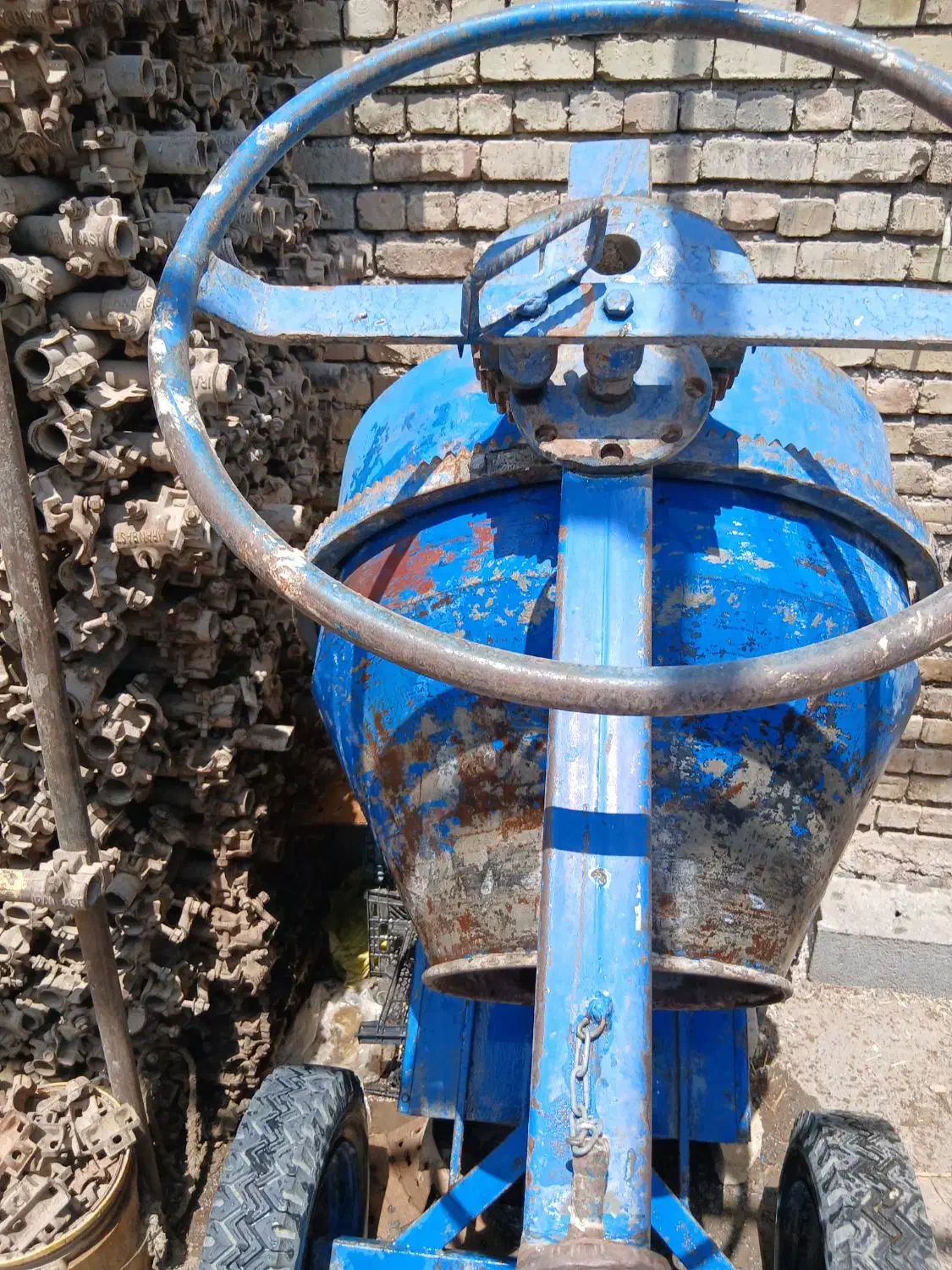 میکسر ۵۵۰کیلویی بتن|مصالح و تجهیزات ساختمان|اصفهان, آبشار|دیوار