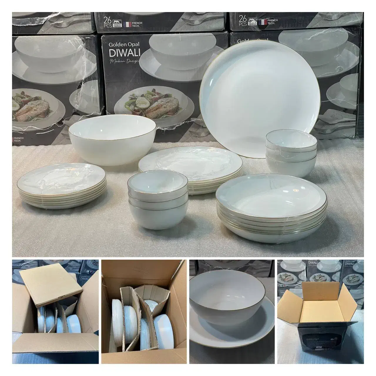 فروش عمده گلدن اوپال فرانسه زیر قیمت کارخانه|ظروف سرو و پذیرایی|کرمانشاه, |دیوار