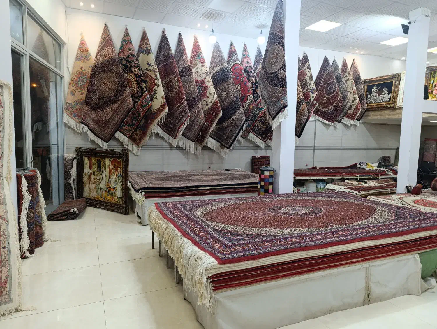 یک تخته فرش دستبافت ۱در 3متری نو|فرش|اردبیل, |دیوار