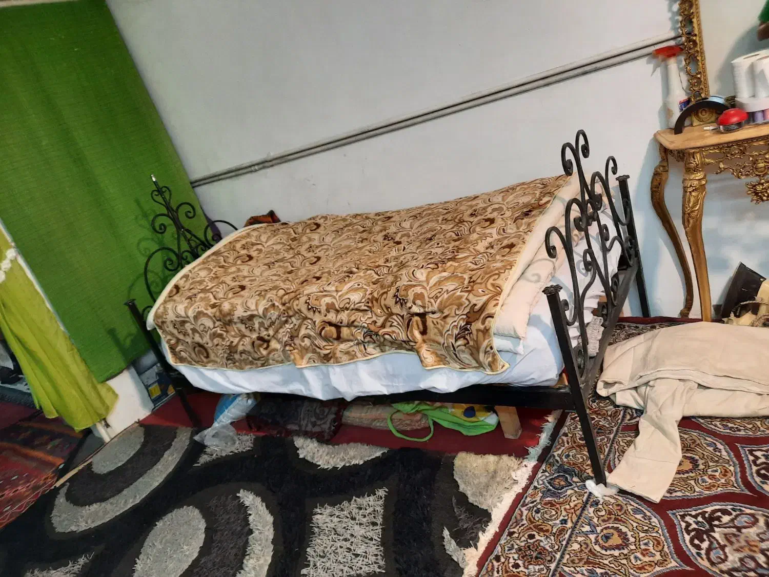 تخت یکنفره فر فروژه|تخت و سرویس خواب|کرمانشاه, |دیوار