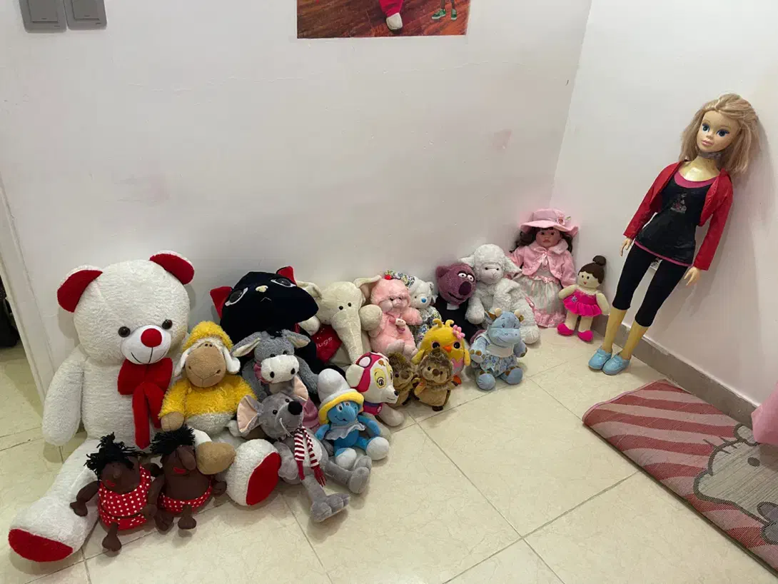 عروسک های پولیشی خارجی|اسباب‌بازی بچه|کیش, |دیوار