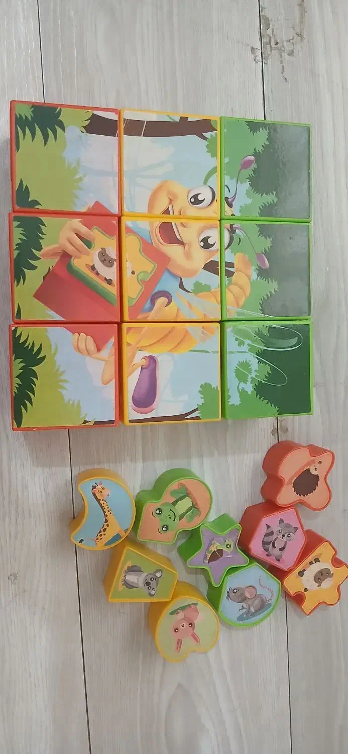 پازل اشکال و شناخت حیوانات|اسباب‌بازی بچه|تهران, امیریه|دیوار
