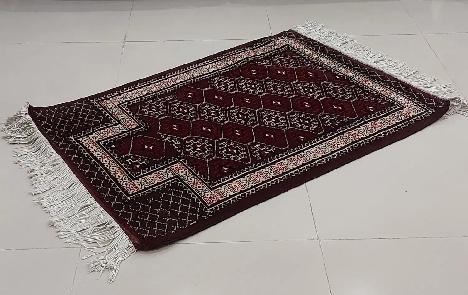 قالیچه نمازی  ترکمن|فرش|گرگان, |دیوار