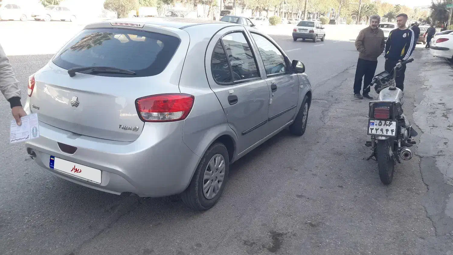 خودرو تیبا دو مدل ۹۵ فروشی|خودرو سواری و وانت|بهشهر, |دیوار