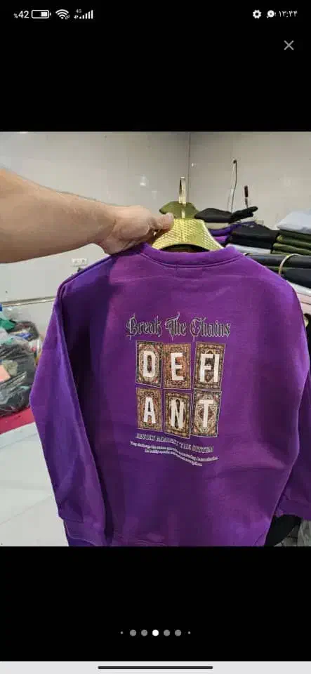 فروش دورس با چاپ پشت و رو قیمت ۵۵۰|لباس|لردگان, |دیوار