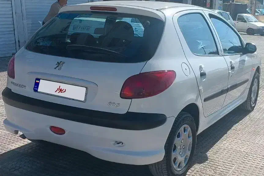 پژو ۲۰۶مدل ۹۱تیپ ۲|خودرو سواری و وانت|مرودشت, ابوذر جنوبی|دیوار