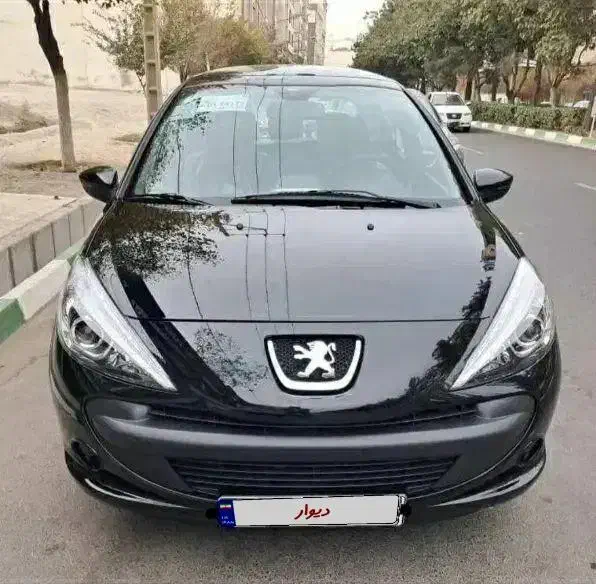 ۲۰۷ مشکی پانا ارتقا یافته tu5 پلاس|خودرو سواری و وانت|تهران, شکوفه|دیوار