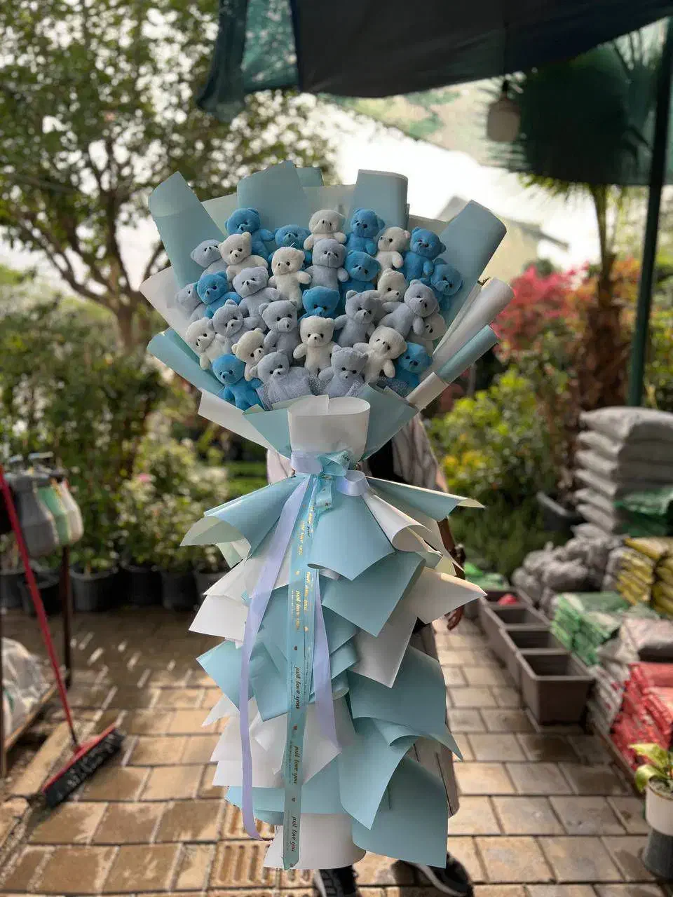 دسته گل عروسکی|گل مصنوعی|تهران, چهارصد دستگاه|دیوار