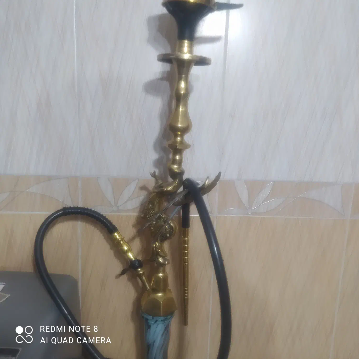 قلیون برنجی فروشی|کلکسیون اشیاء عتیقه|گناباد, |دیوار