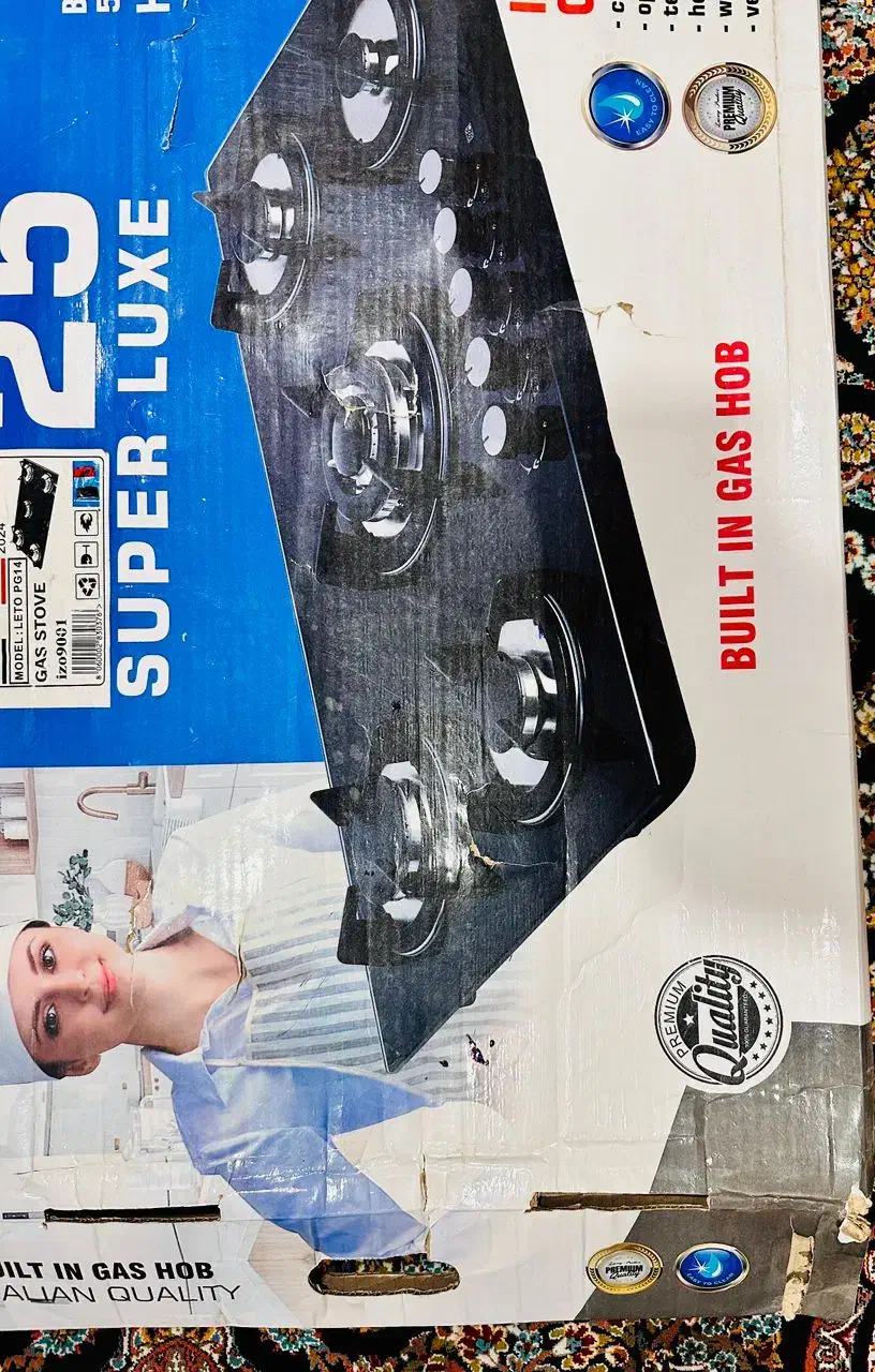 فروش گاز صفحه ای شیشه ای|اجاق گاز و لوازم برقی پخت‌وپز|بندر دیر, |دیوار