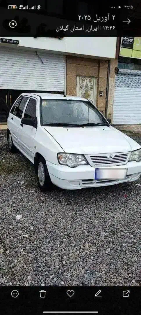 پراید ۱۱۱ مدل ۹۳|خودرو سواری و وانت|رشت, جانبازان|دیوار