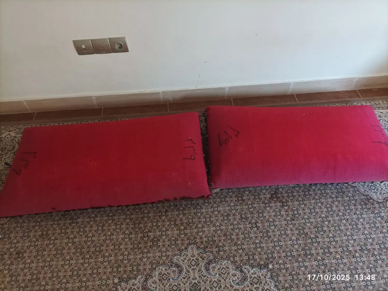 پشتی فرش دستبافت|پشتی|کرمانشاه, |دیوار