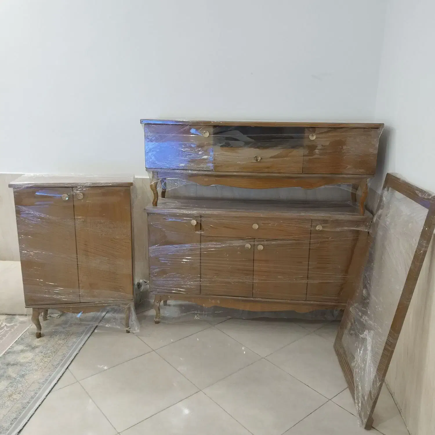 اینه کنسول جاکفشی ومیز تلویزیون|میز تلویزیون|مشهد, ایوان|دیوار