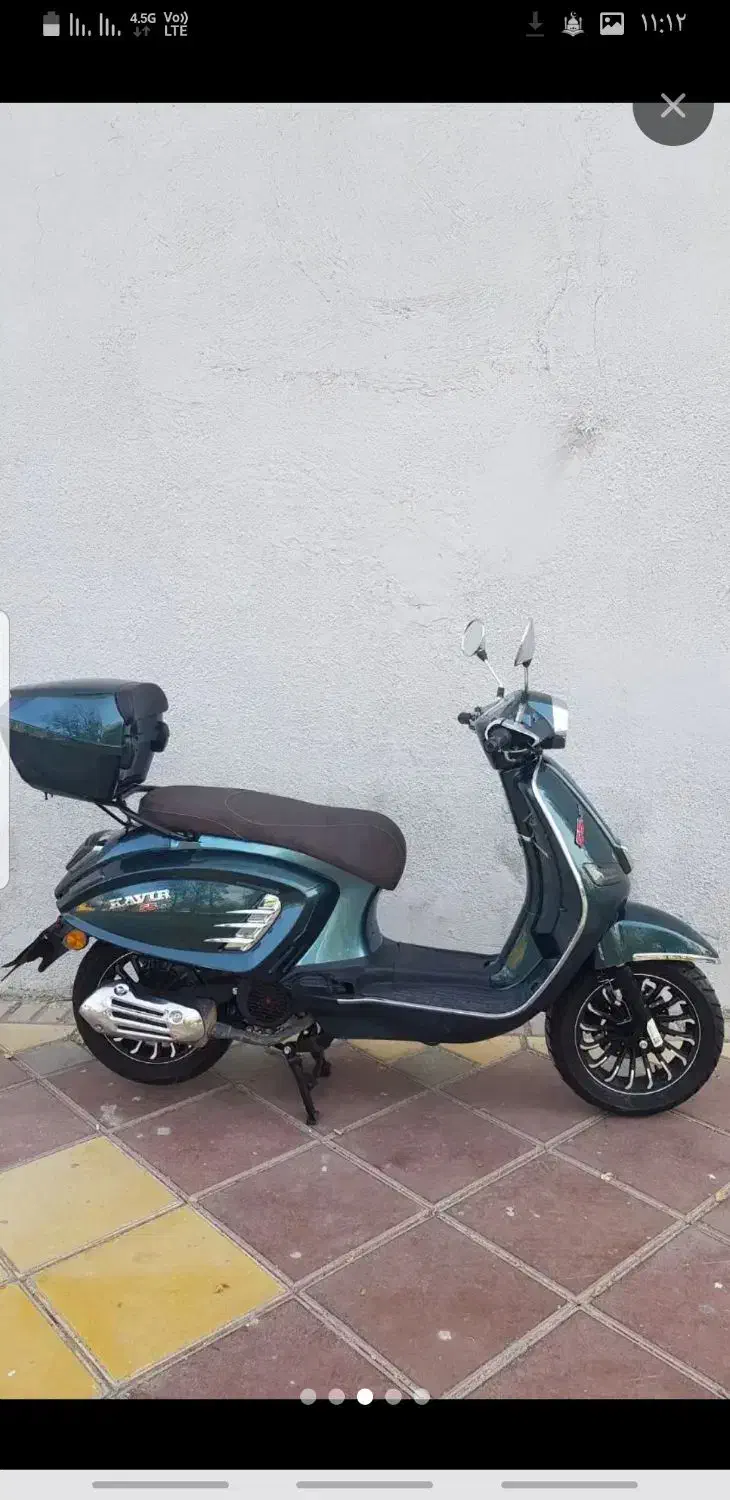 طرح وسپا s5 کویر درحد صفر|موتورسیکلت|تهران, نبی اکرم|دیوار