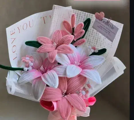 دسته گل ماندگار مناسب انواع مراسم ها و تولد|گل مصنوعی|خرم‌آباد, |دیوار