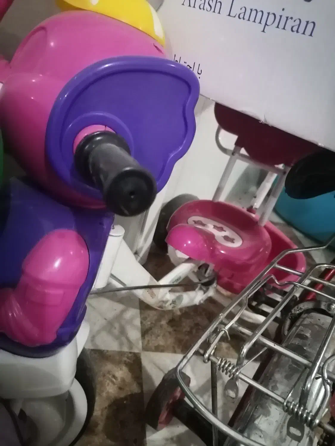 سلام سه چرخه دخترانه، رب انار ترشی خانگی|دوچرخه، اسکیت، اسکوتر|نجف‌آباد, شریعتی|دیوار