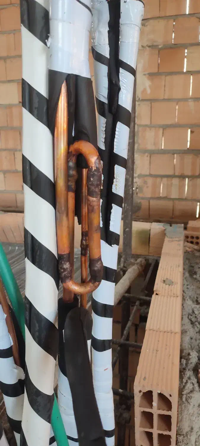 زیر ساخت کولر گازی و داکت اسپلیت|کولر گازی و فنکوئل|اسلامشهر, شهرک مهدیه|دیوار