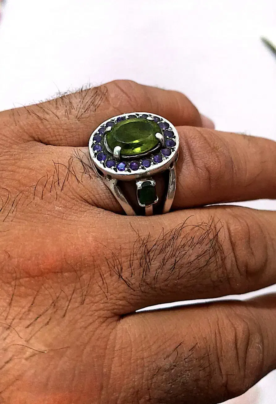 انگشتر نقره کلکسیونی|جواهرات|برخوار, |دیوار