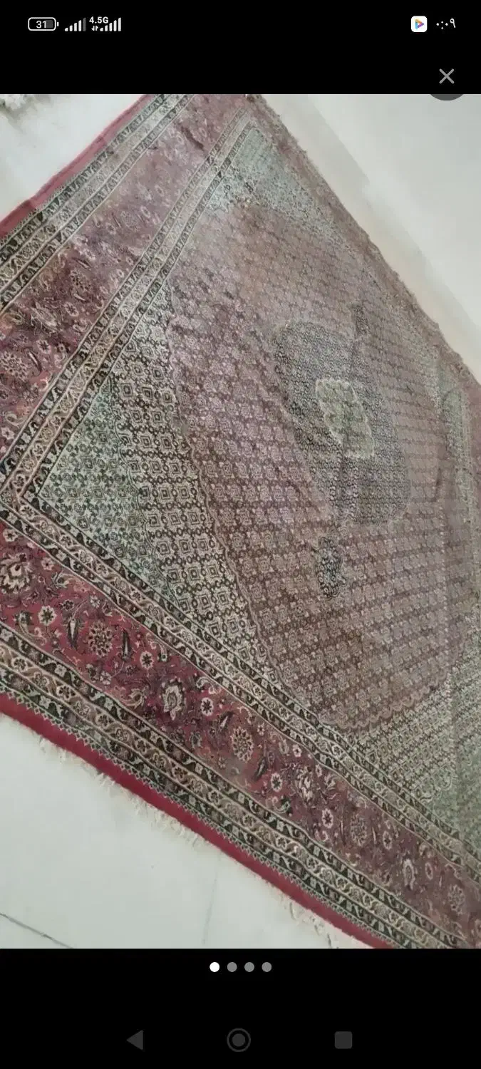 2 عدد فرش 700 شانه دانه ای 700 هزار|فرش|کنگاور, |دیوار