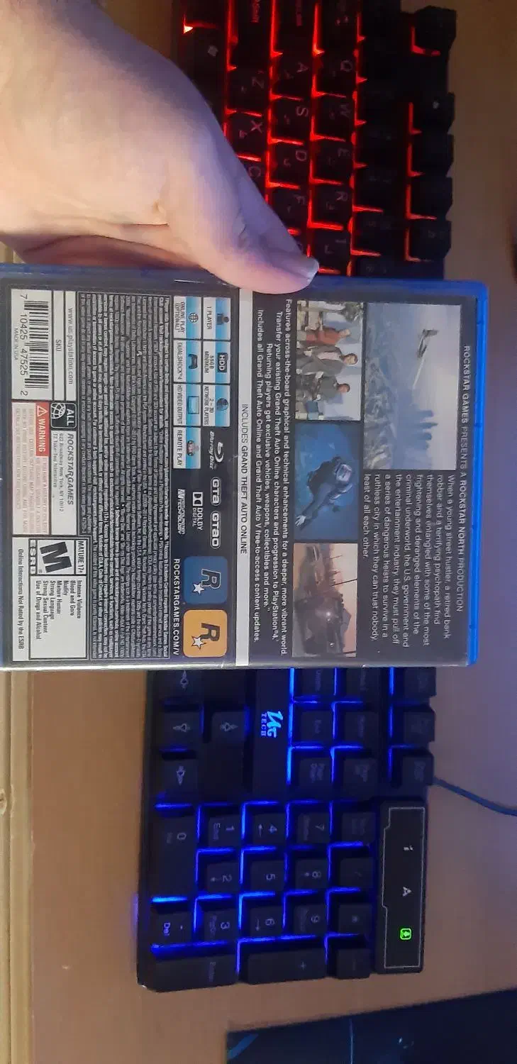 بازی ps4(GTA V)|کنسول، بازی ویدئویی و آنلاین|قدس, شهر‌قدس|دیوار