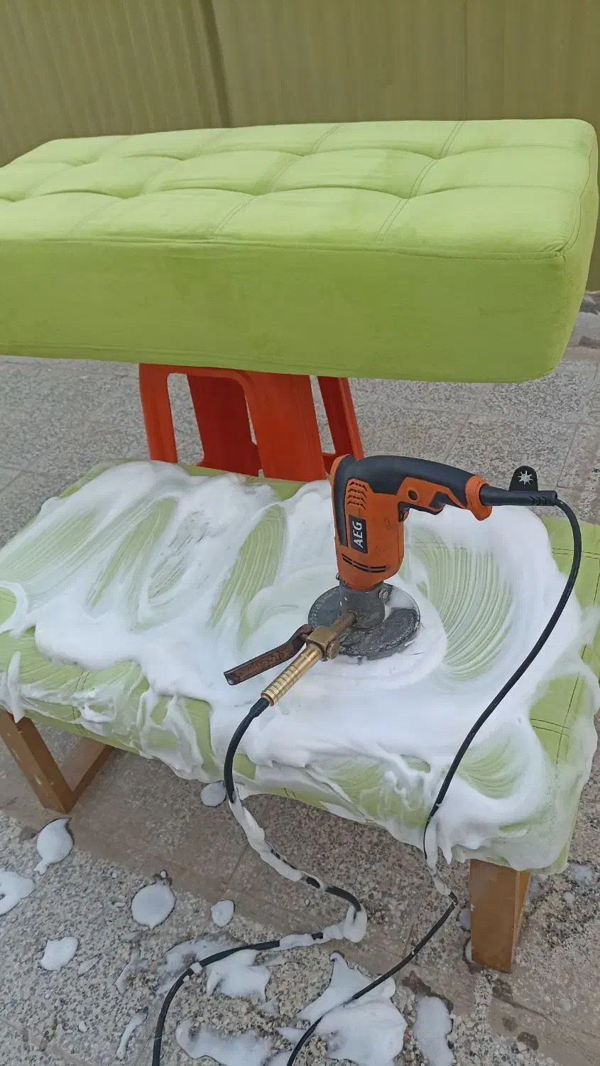 مبل شویی با دستگاه *تضمینی*|خدمات نظافت|شوش, |دیوار