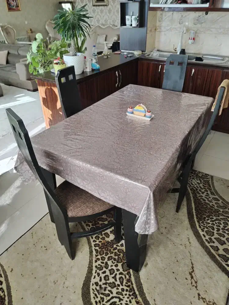 میز غذاخوری 6نفره چوب ترک|میز و صندلی غذاخوری|قائمشهر, |دیوار