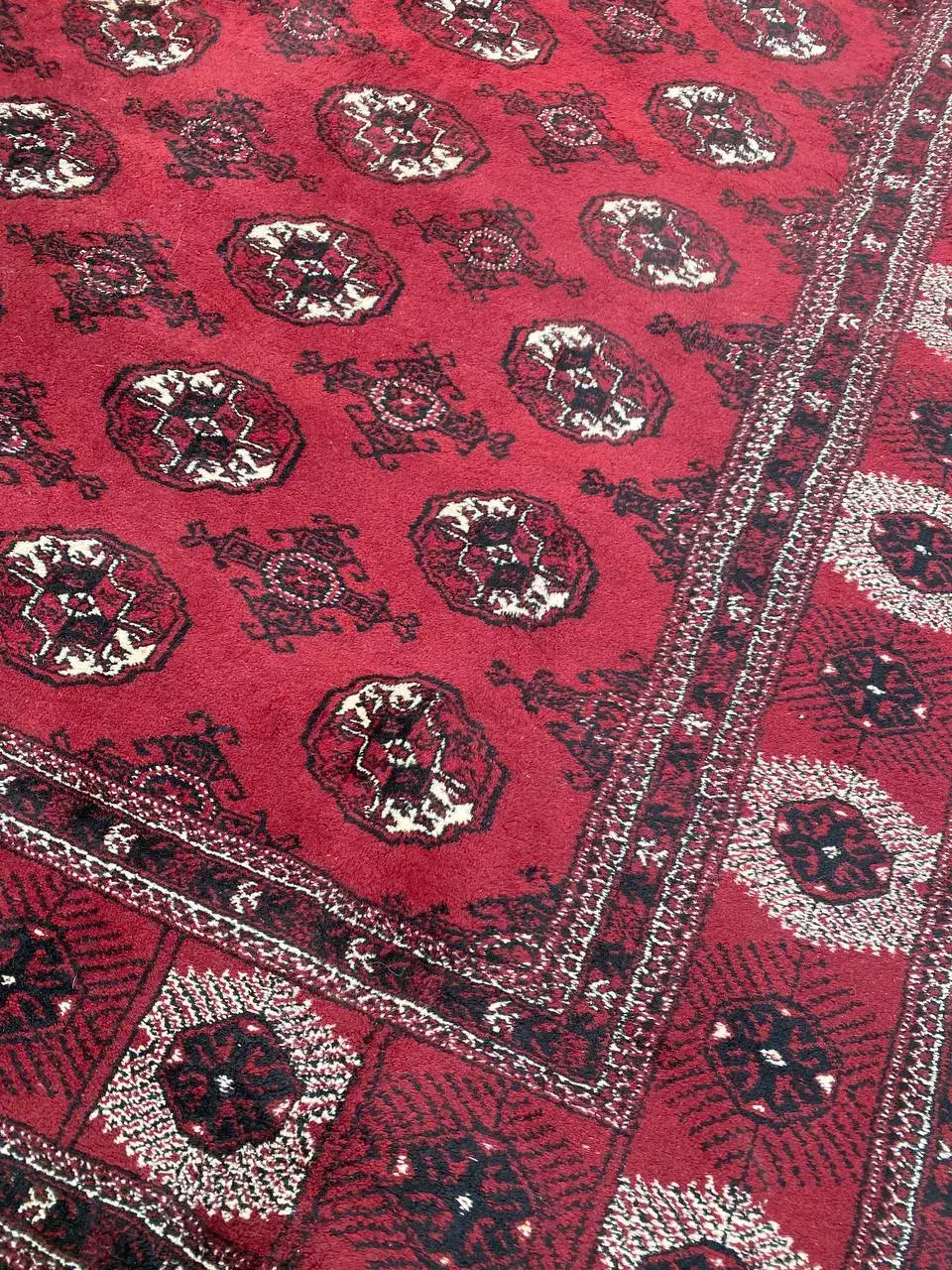 فرش دستبافت ترکمنی|فرش|بندر ترکمن, |دیوار