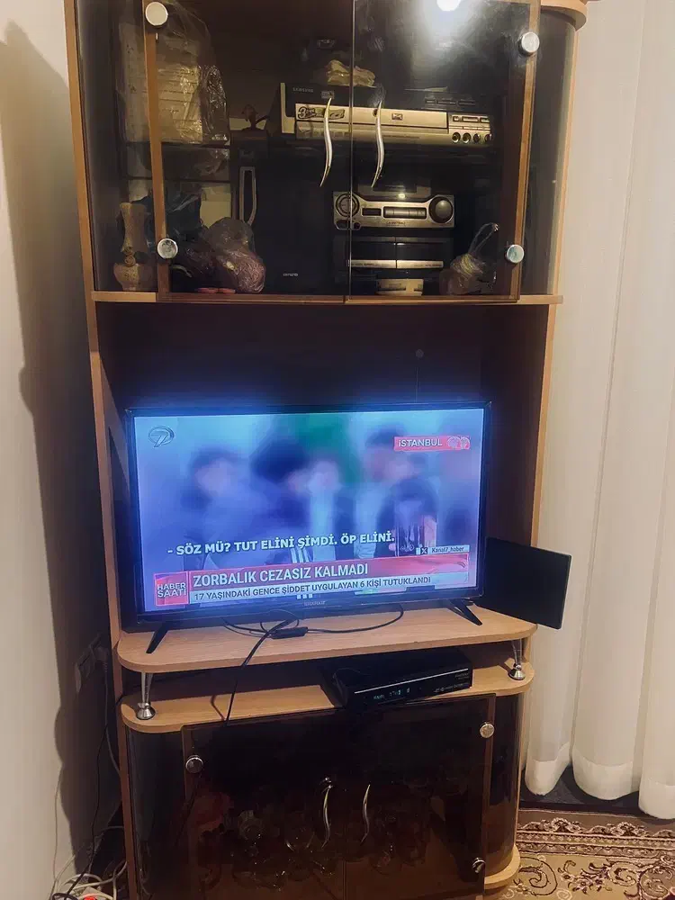 میز تلویزیون رنگ شیری|میز تلویزیون|ارومیه, |دیوار