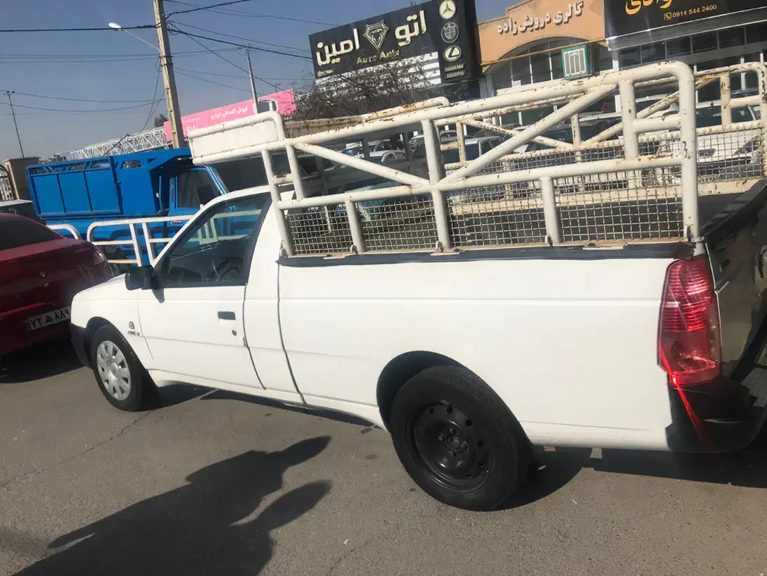 وانت آریسان دوگانه کارخانه مدل ۹۶ همراه با باربند|خودرو سواری و وانت|ارومیه, |دیوار