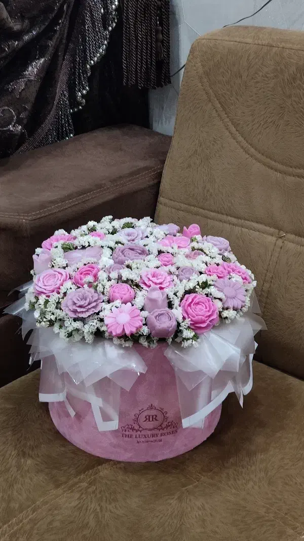 گهواره باکس نوزادی باشمع|گل مصنوعی|کرمانشاه, |دیوار