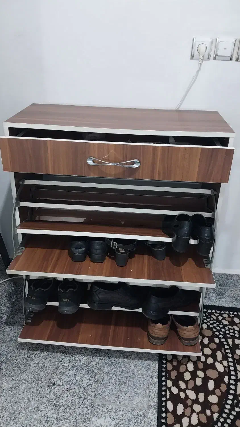 فروش جا کفشی تمام MDF|جاکفشی، کمد، دراور|تنکابن, |دیوار