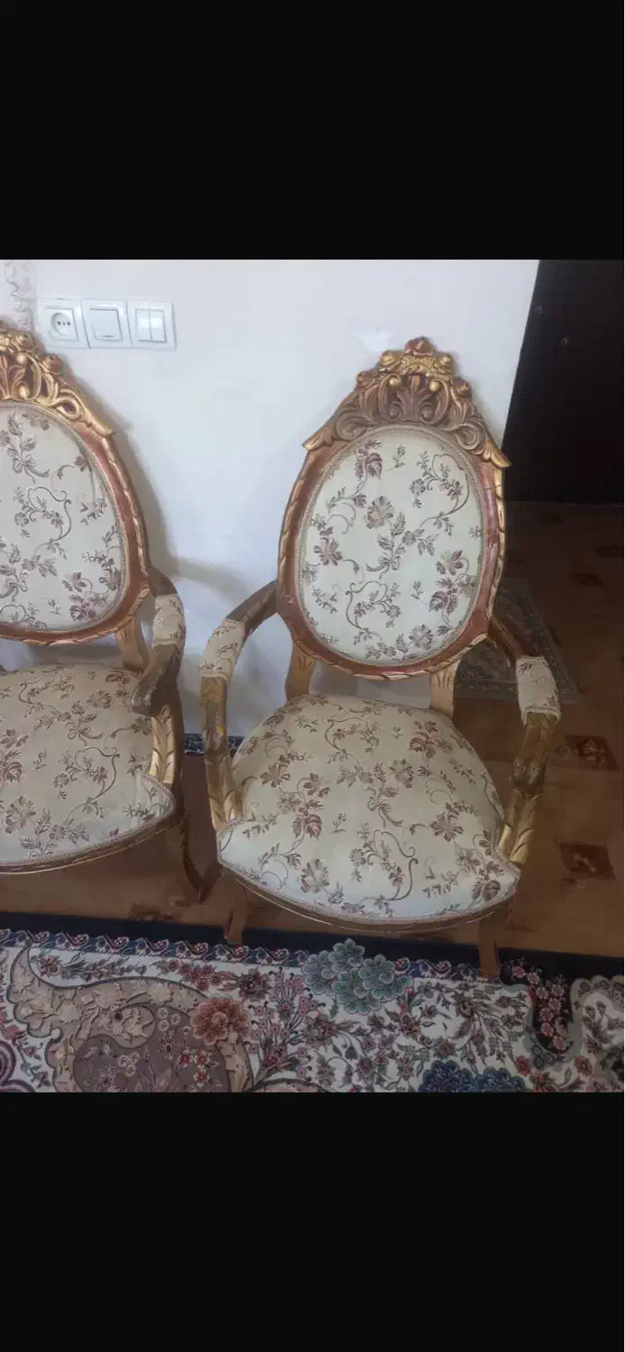 مبل سلطنتی|مبلمان خانگی و میز عسلی|کاشان, باغ فین|دیوار