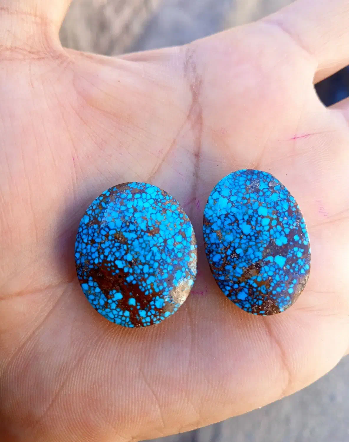 سنگ فیروزه های اصل و با کیفیت نیشابوری|جواهرات|آبادان, |دیوار