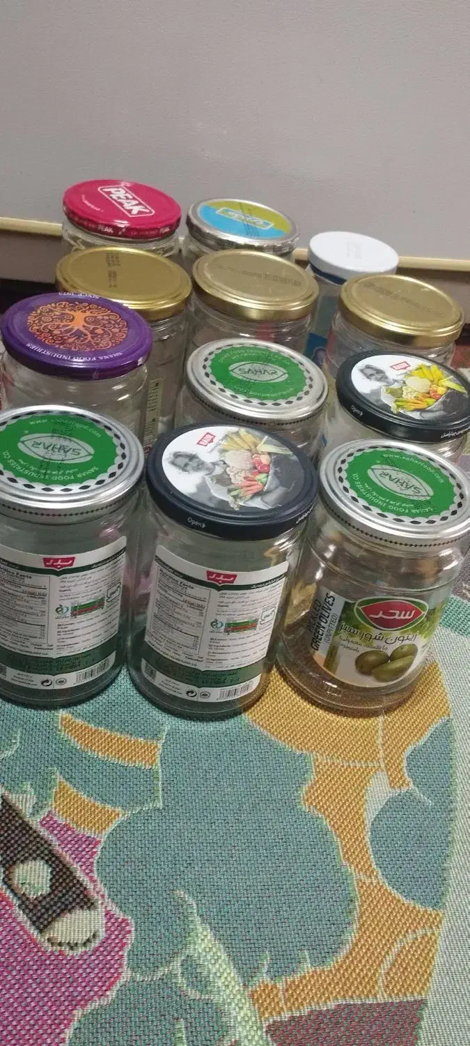 شیشه ترشی|ظروف نگهدارنده، پلاستیکی، یکبارمصرف|زنجان, |دیوار