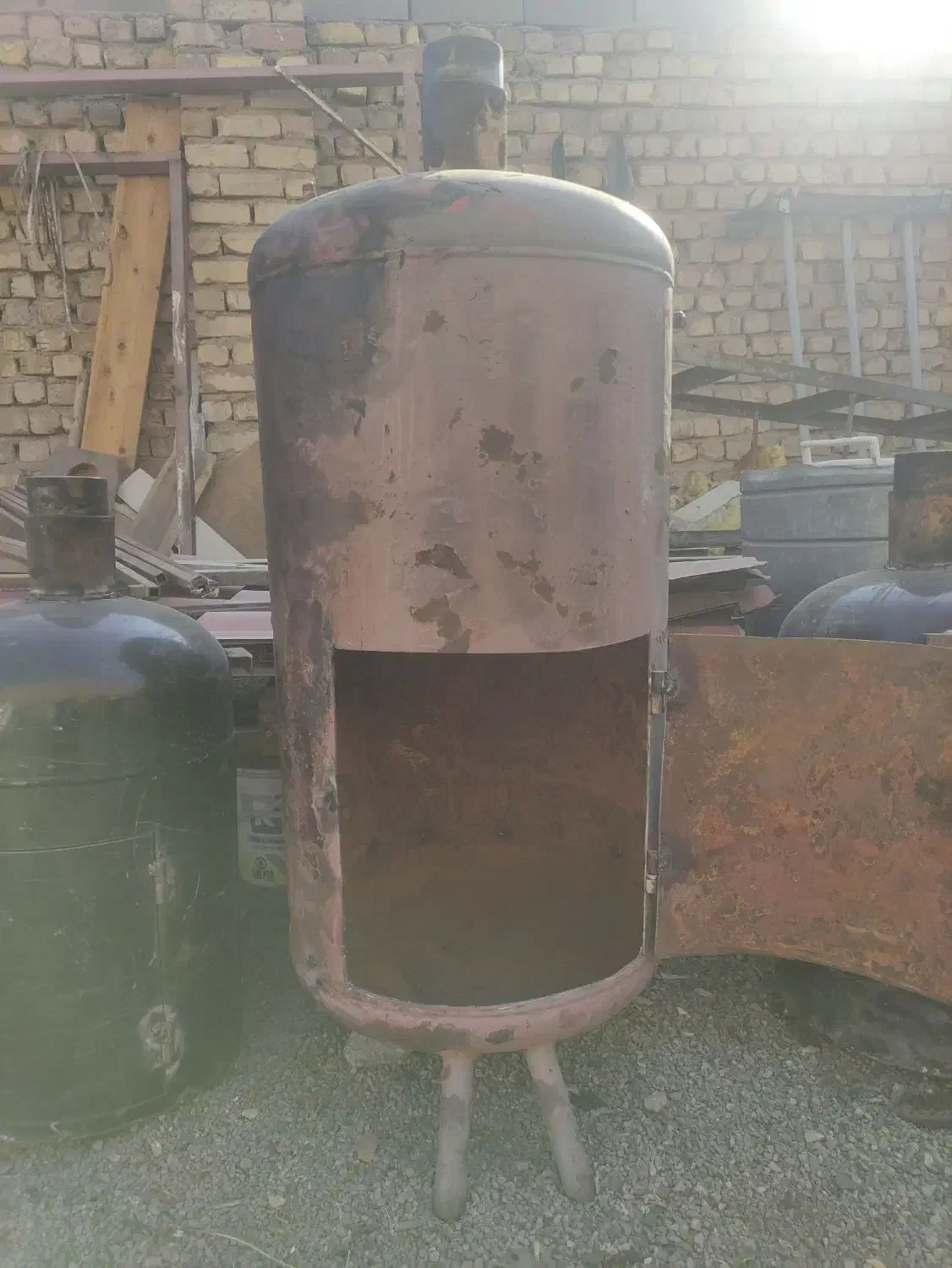 بخاری هیزمی|بخاری، هیتر، شومینه|شاهرود, |دیوار