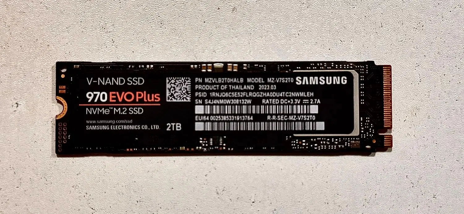 هارد ssd m.2 2tb Samsung 970 Evo Plus|قطعات و لوازم جانبی رایانه|رشت, منظریه|دیوار
