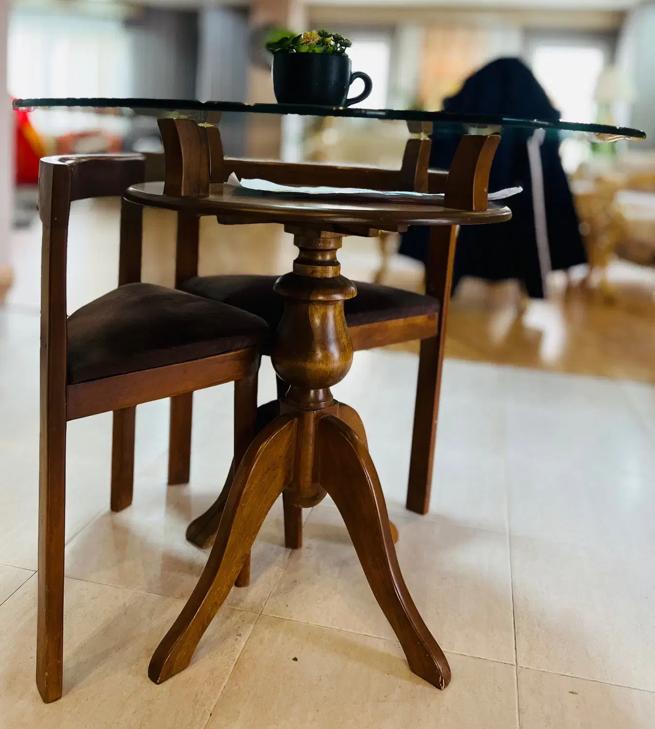 میز ناهارخوری ۴نفره|میز و صندلی غذاخوری|آمل, |دیوار