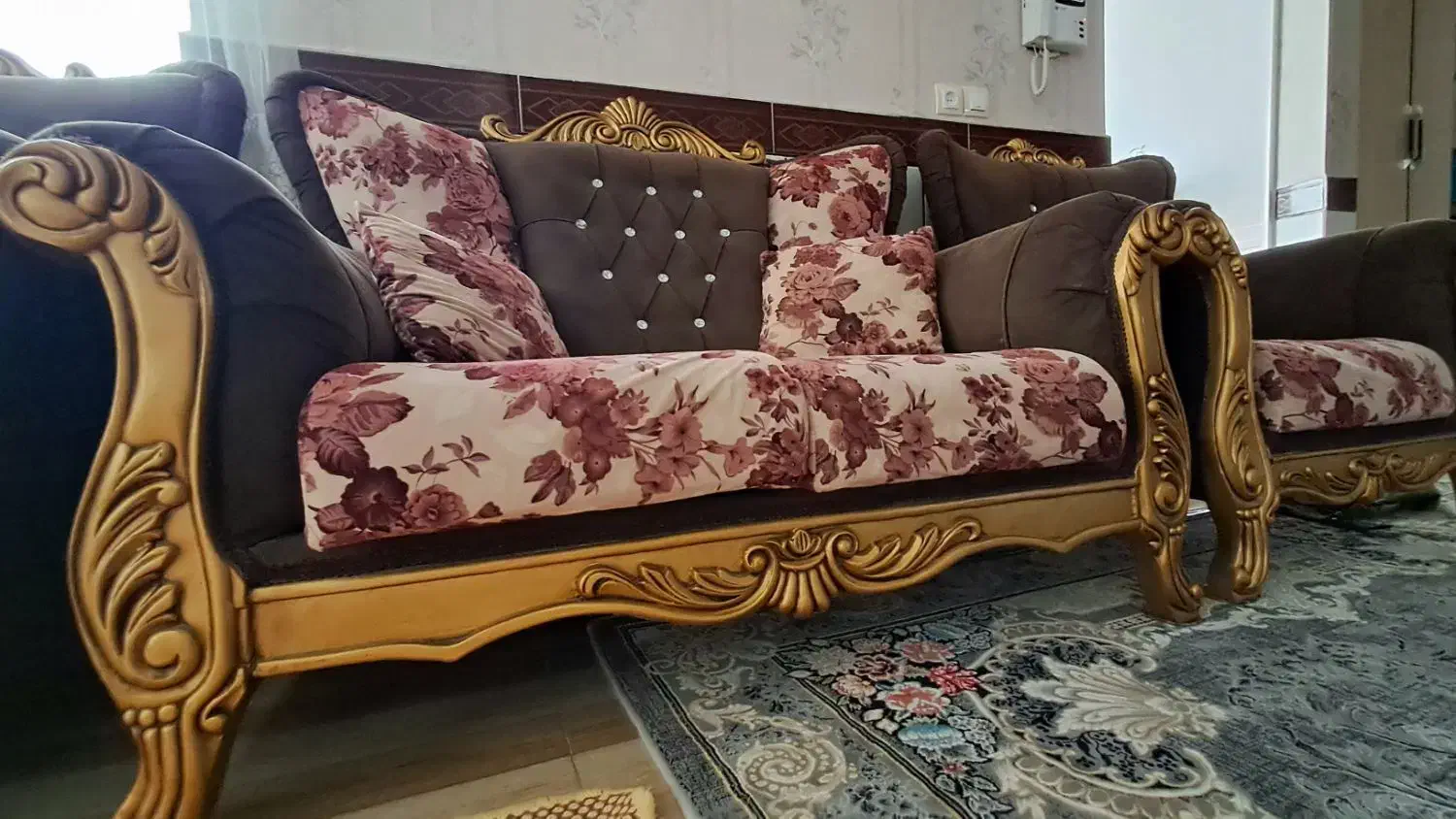 مبل هفت نفره فقط ۵ میلیون|مبلمان خانگی و میز عسلی|اسدآباد, |دیوار