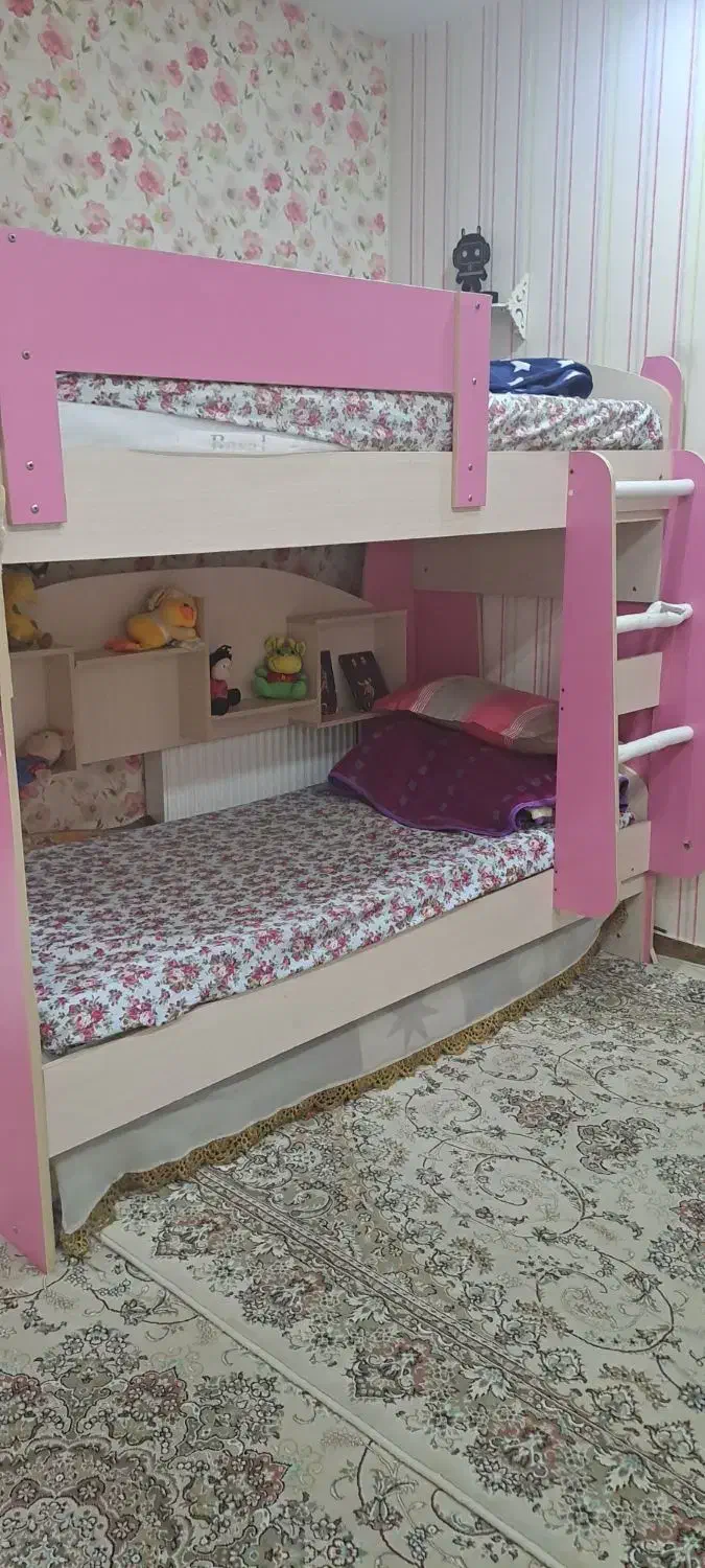 تخت دو طبقه و دو کمد  جادار|تخت و سرویس خواب|شهریار, شهرک وائین|دیوار