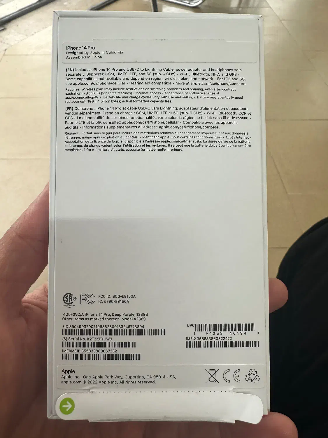 آیفون ۱۴ پرو اصل|موبایل|گرگان, |دیوار