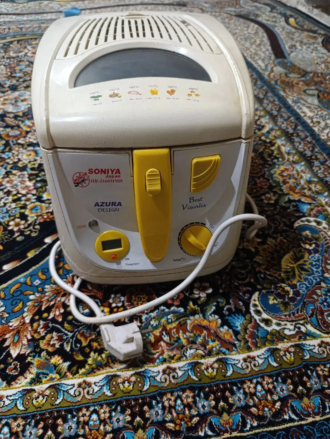 یک عدد سرخ کن نونو یه بار هم استفاده نشده|سایر لوازم برقی|مشکیندشت, |دیوار