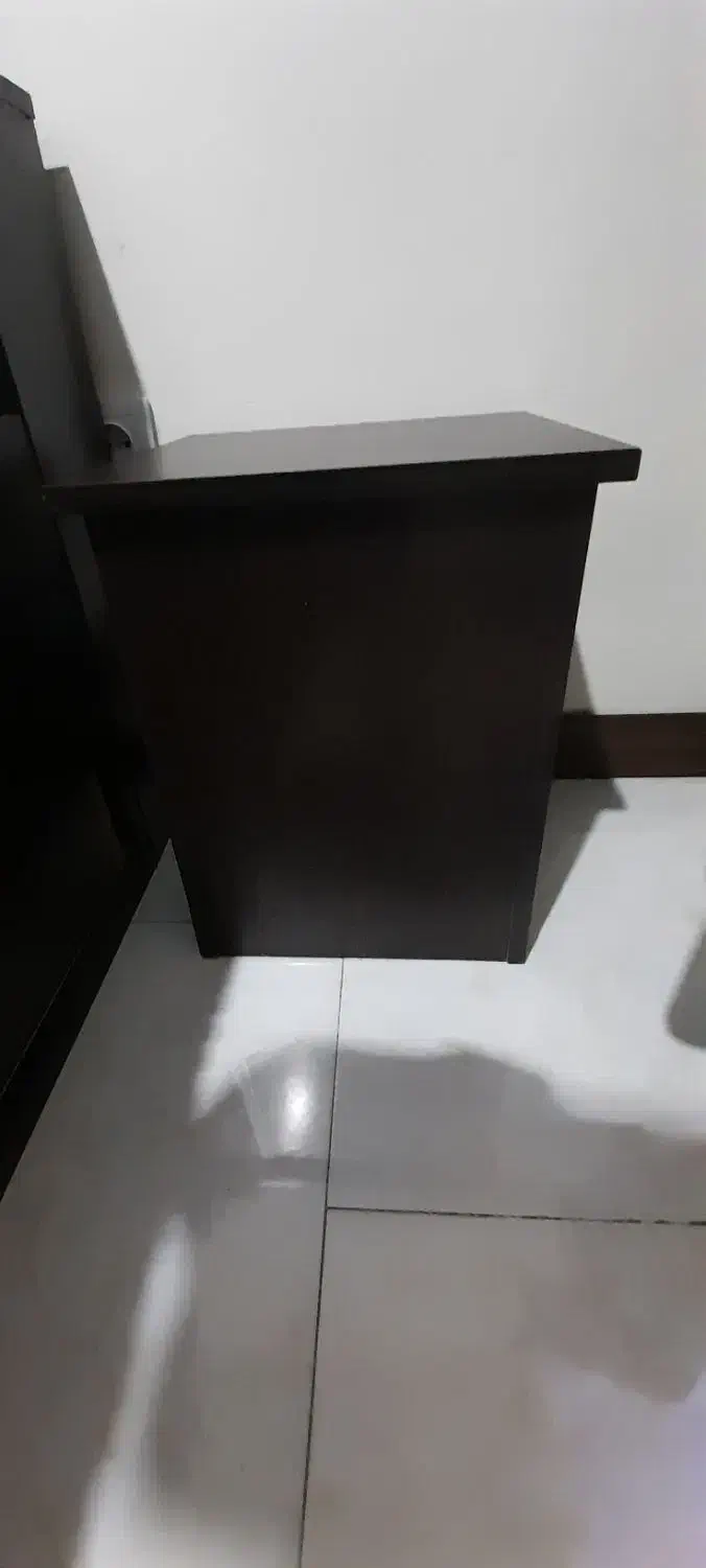 فروش فوری ست تخت دو نفره با دراور و پاتختی|تخت و سرویس خواب|تهران, تاکسیرانی|دیوار