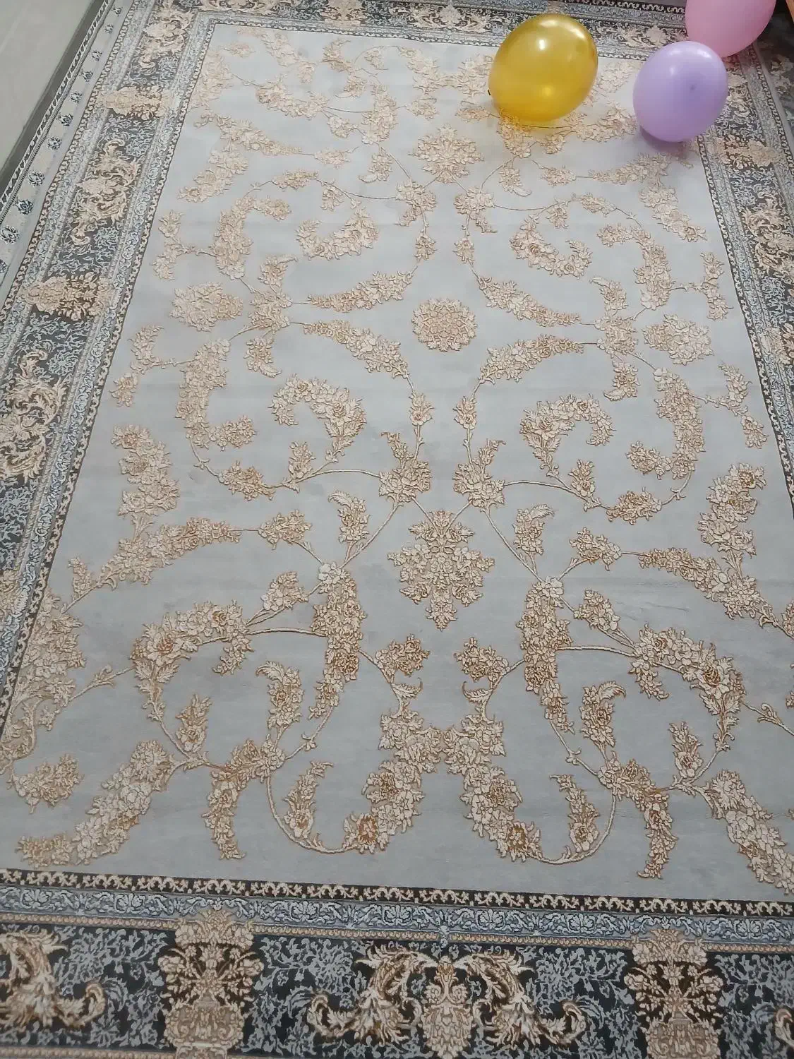 دو تخته فرش 6 متری اکرولیک ،طلاکوب|فرش|قم, آذر (نکویی)|دیوار