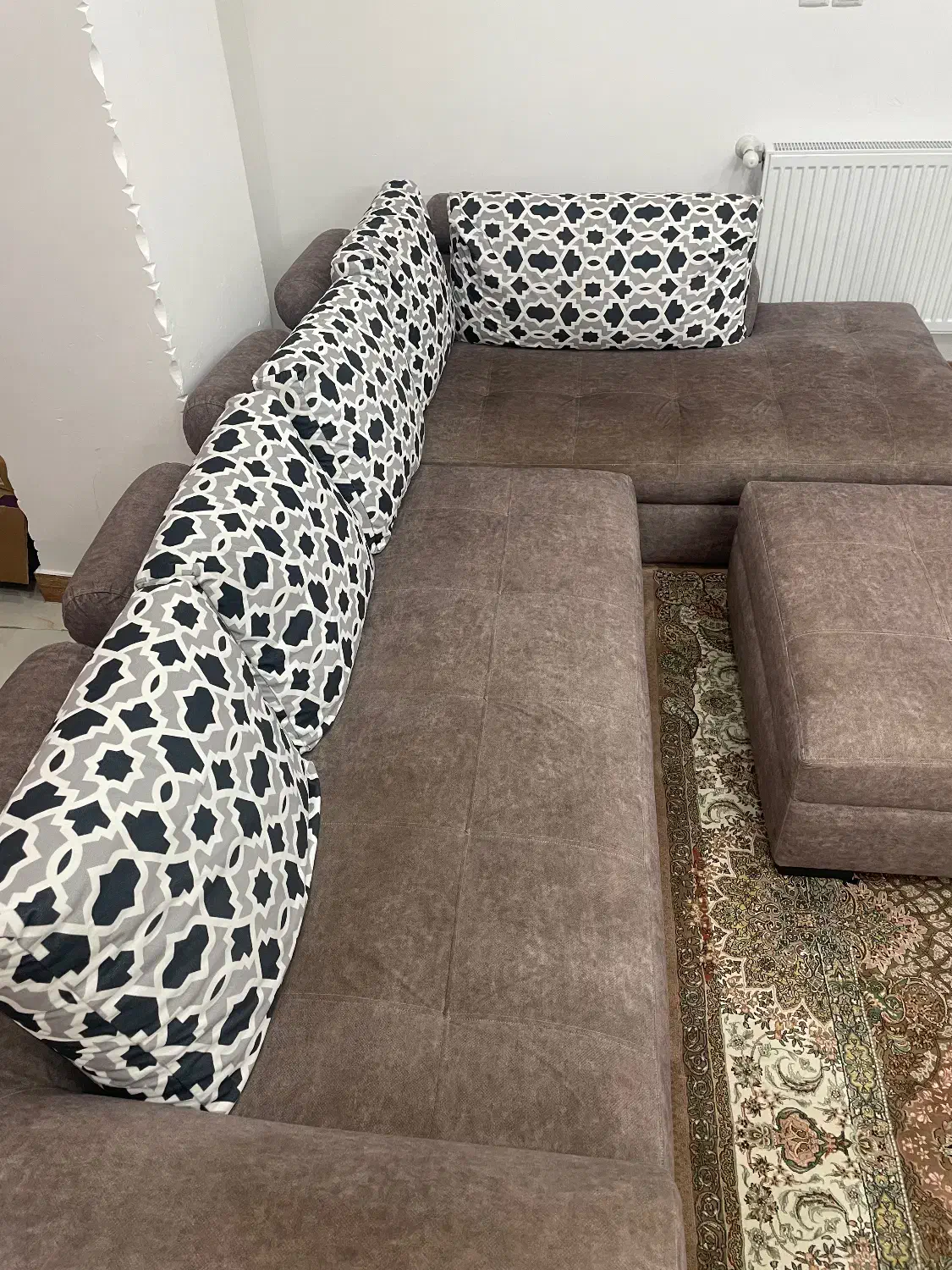 مبل ال ۵نفره|مبلمان خانگی و میز عسلی|قائمشهر, |دیوار