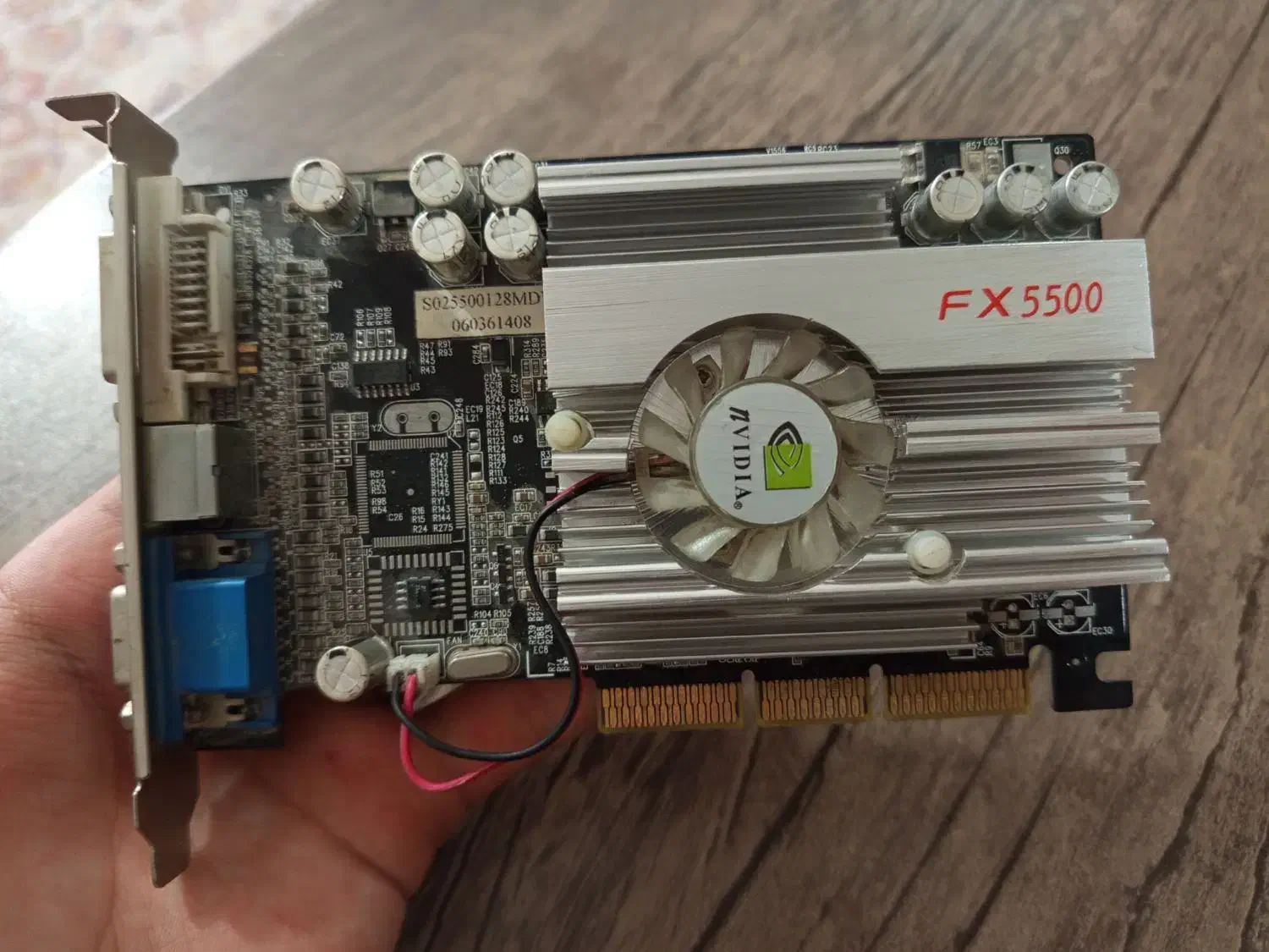 کارت گرافیک FX5500 انویدیا|قطعات و لوازم جانبی رایانه|جرقویه, |دیوار