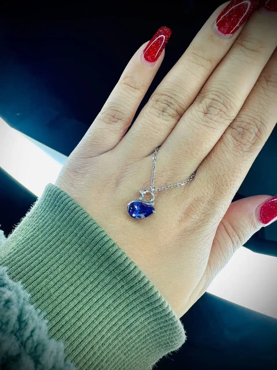 گردنبندهای نقره جواهری فانتزی بی نظیر و خاص|جواهرات|قزوین, |دیوار