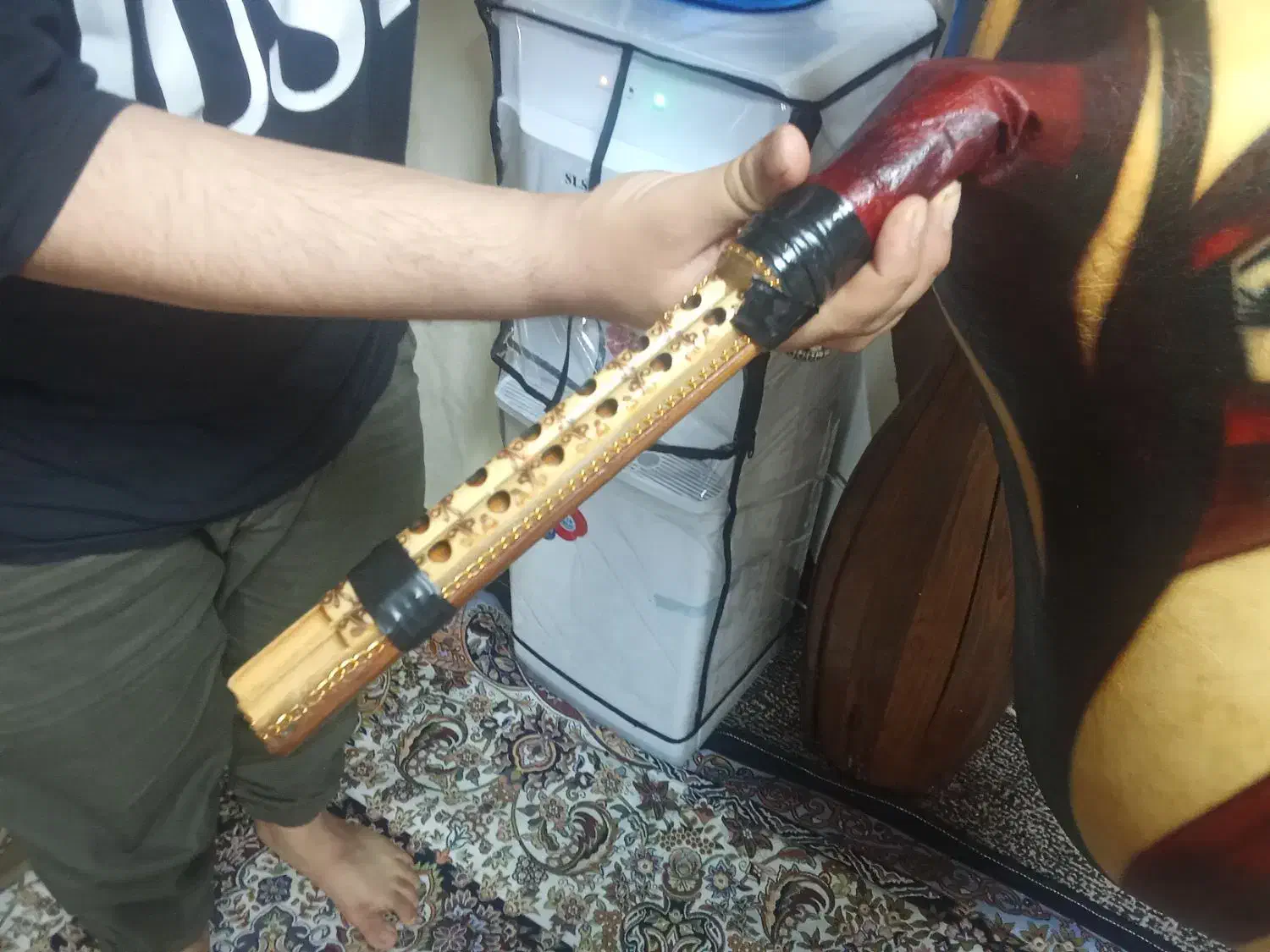 نی همبان|سازهای بادی|اهواز, کوی ملی راه|دیوار