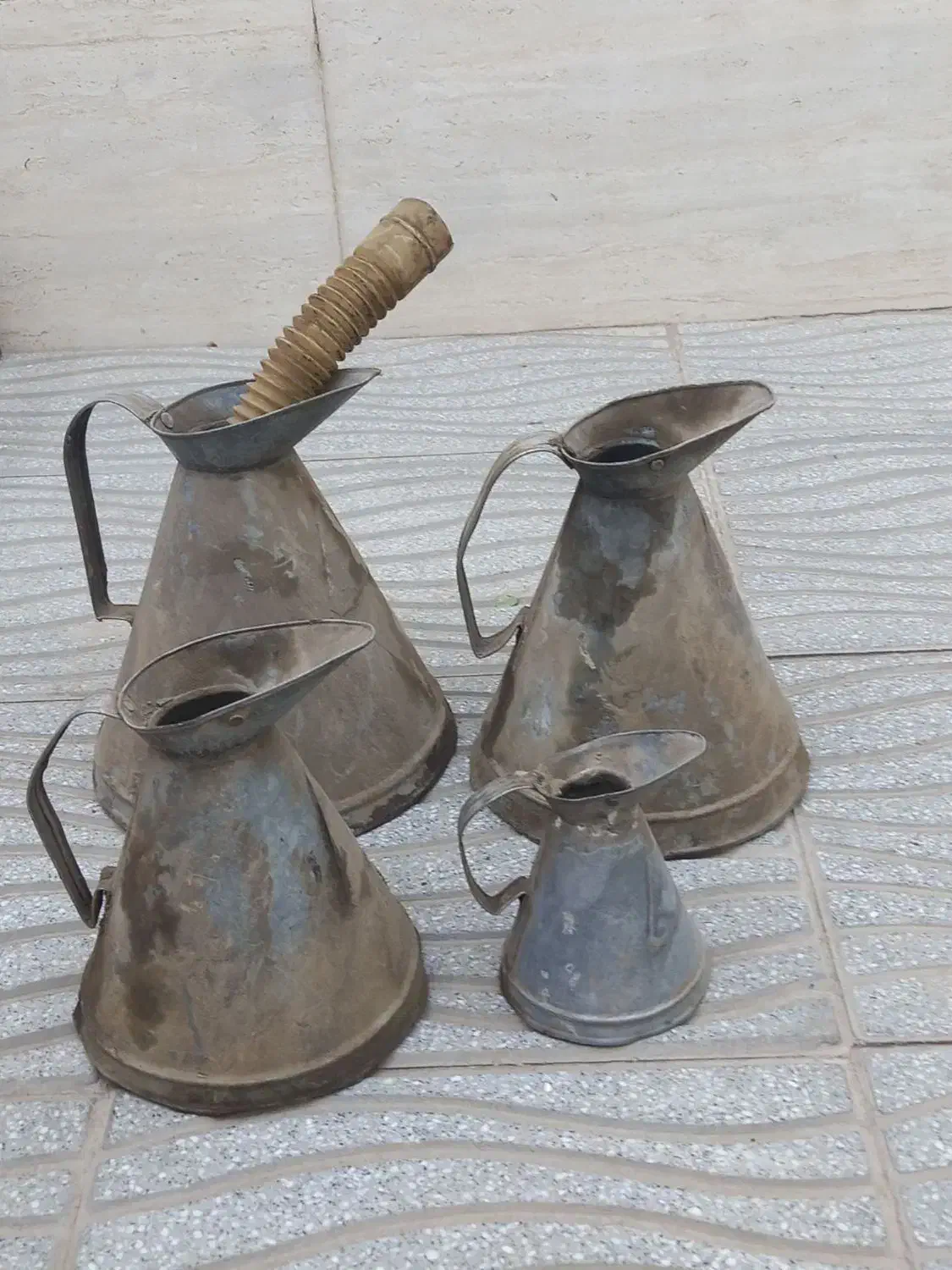 ( پمپ واسکازین و گریس مدل سطلی ، ظروف های روغنی )|ابزارآلات|سیرجان, |دیوار