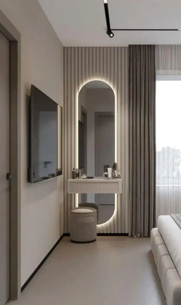 آینه قدی و میز آرایش|مبلمان خانگی و میز عسلی|کازرون, |دیوار