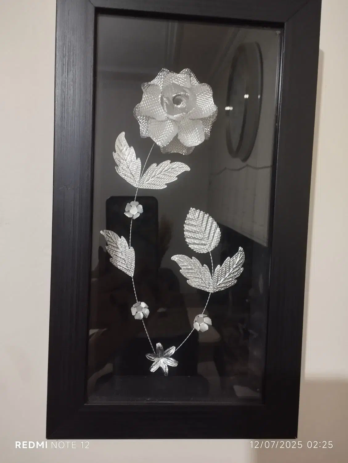 تابلو گل نقره|تابلو، نقاشی، عکس|تبریز, |دیوار